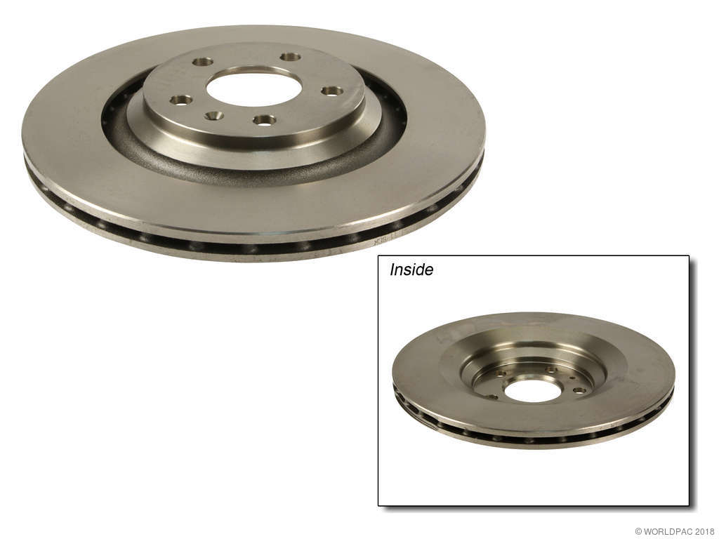 2007-2011 Audi S6 Disc Brake Rotor - Rear (ATE)