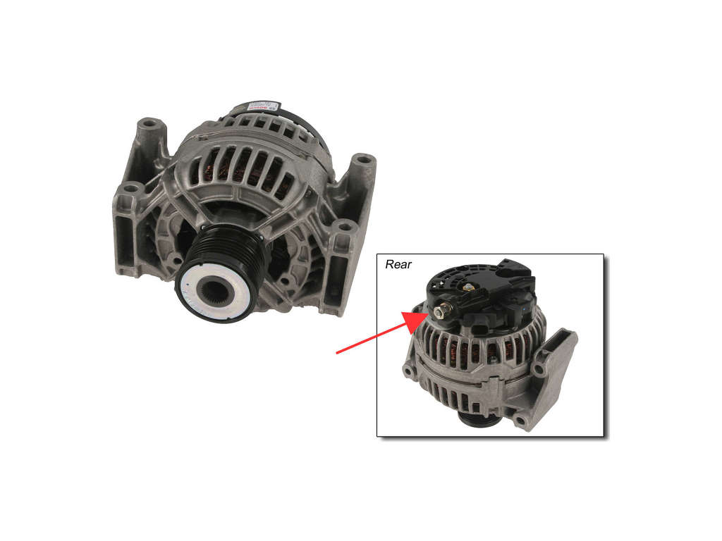 2003-2004 Saab 9-3 Alternator (Bosch)