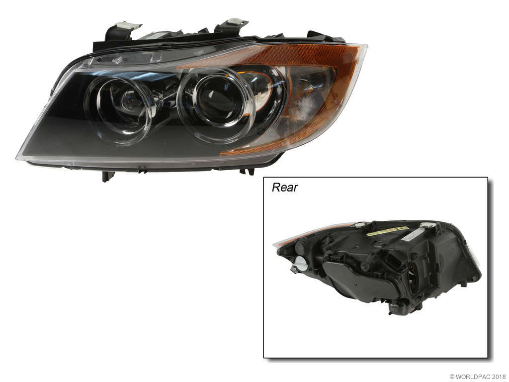 2007-2008 BMW 328i Headlight Assembly - Left (ZKW)