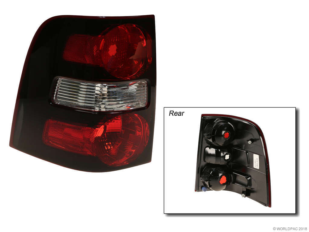 2007-2010 Ford Explorer Sport Trac Tail Light Assembly - Left (Genuine)