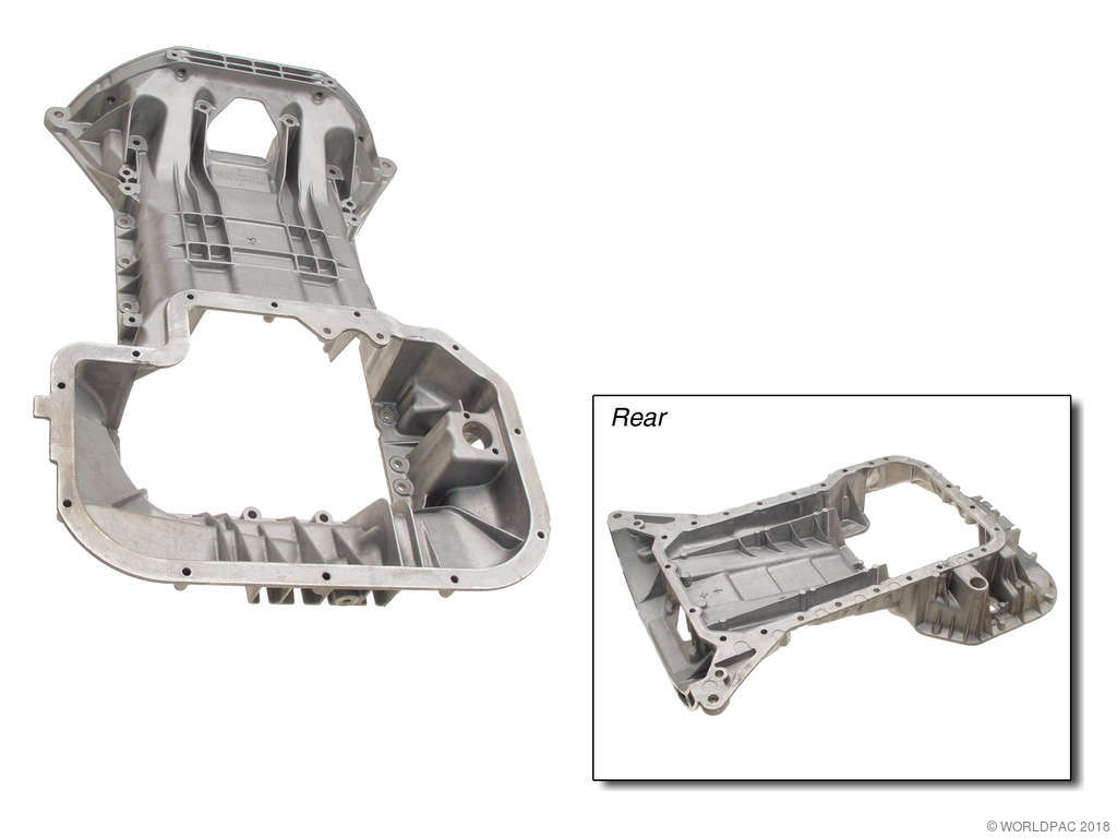 1998-2000 Mercedes-Benz C280 Engine Oil Pan - Upper (Genuine)