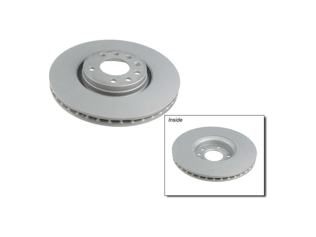 1999-2009 Saab 9-5 Disc Brake Rotor - Front (Zimmermann Coated)