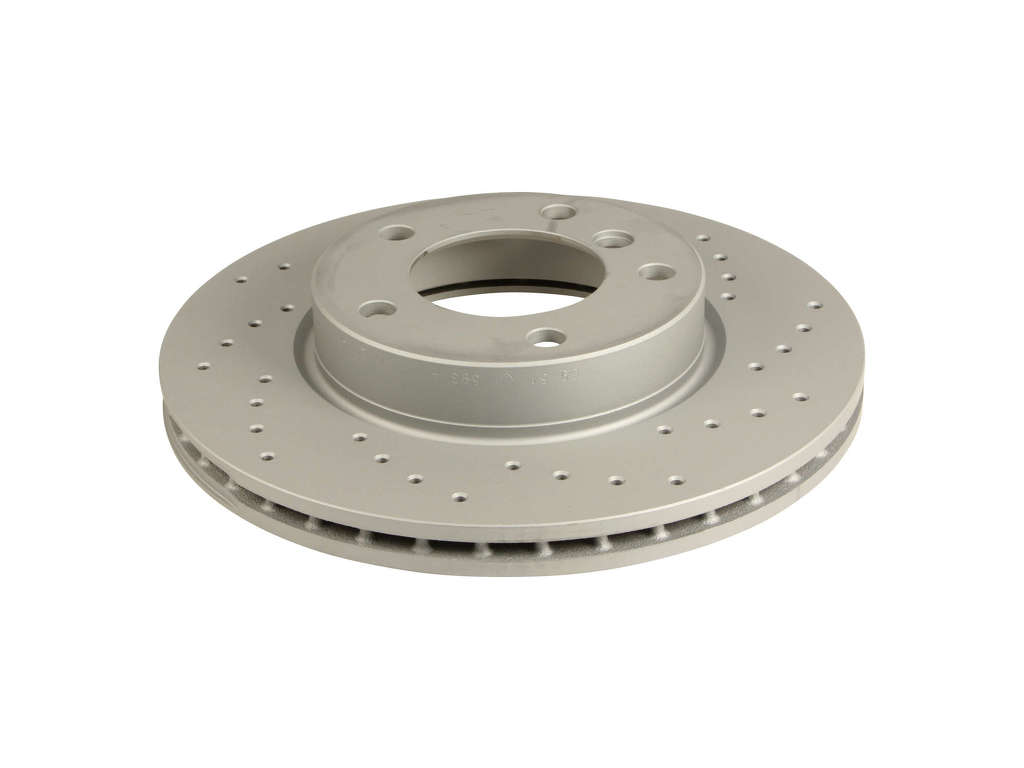 1997-2002 BMW Z3 Disc Brake Rotor - Front or Front Left or Front Right (Zimmermann Coated X-Drilled)