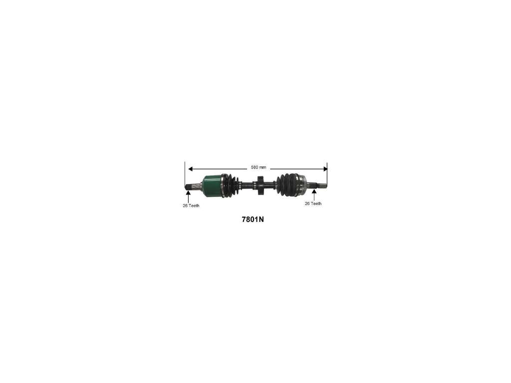 1998 Volvo V70 CV Axle Assembly - Front Left (Autopart International)