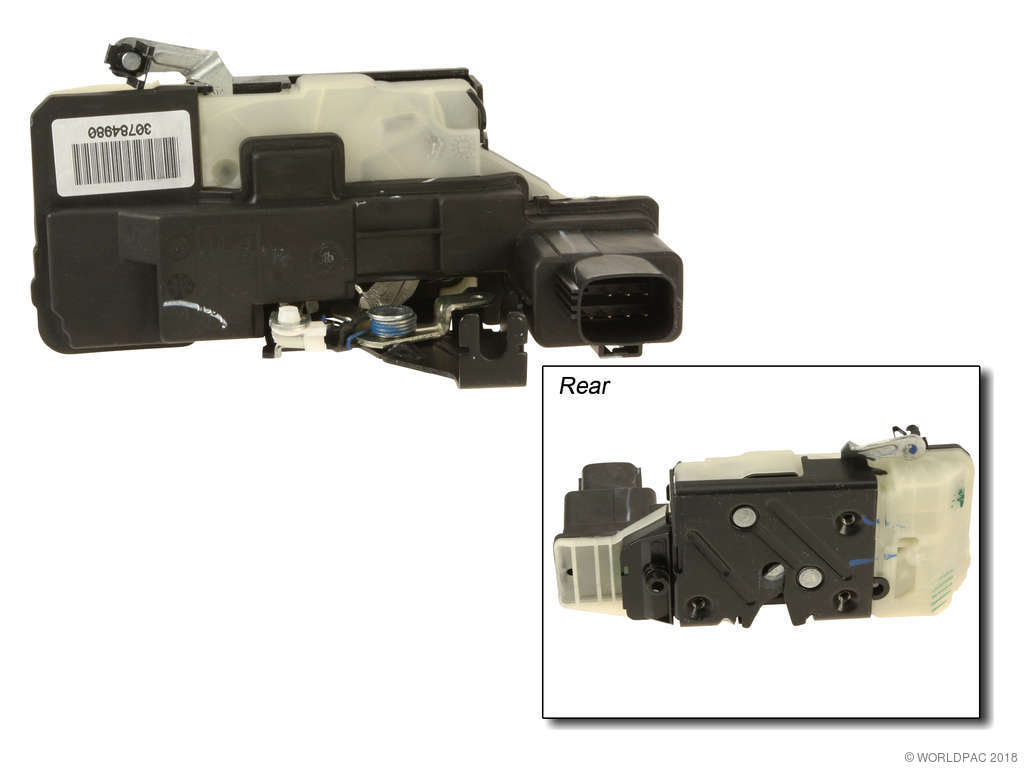 1999-2006 Volvo S80 Door Latch Assembly - Rear Left (Genuine)