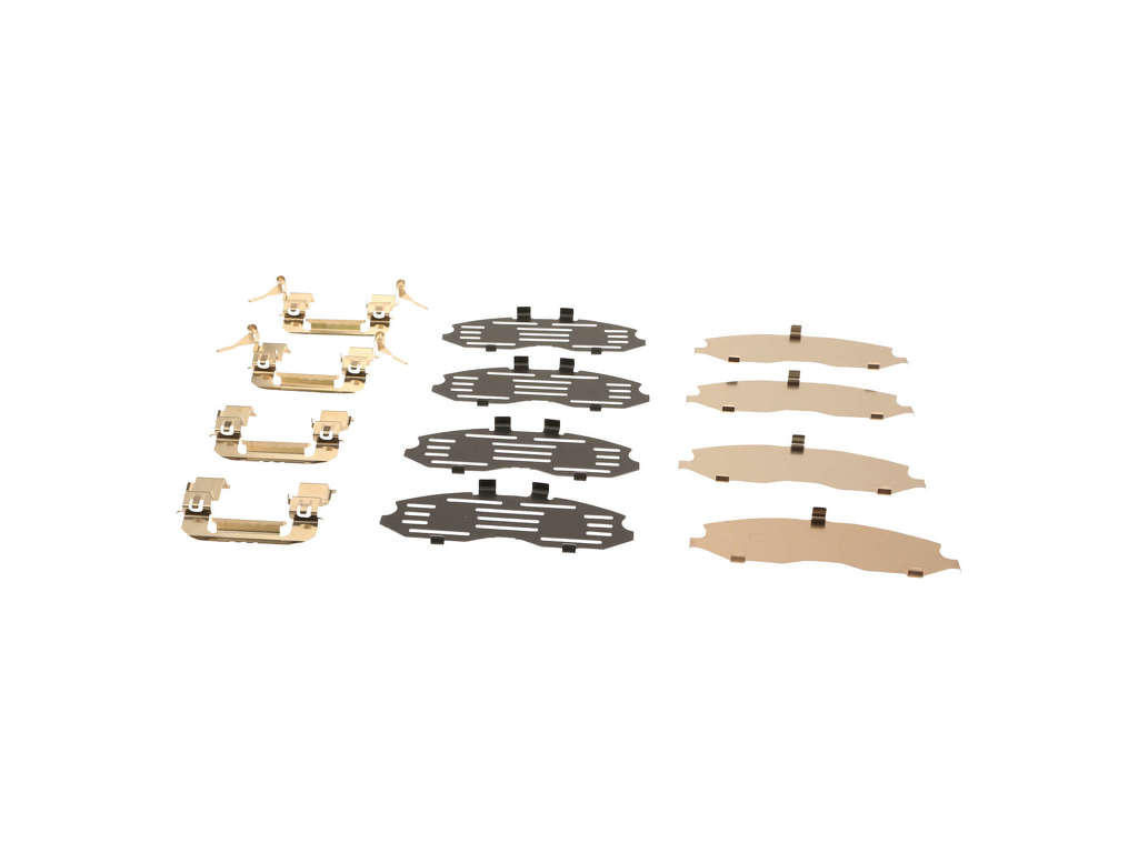 2009-2012 INFINITI FX35 Disc Brake Hardware Kit - Front (Genuine)