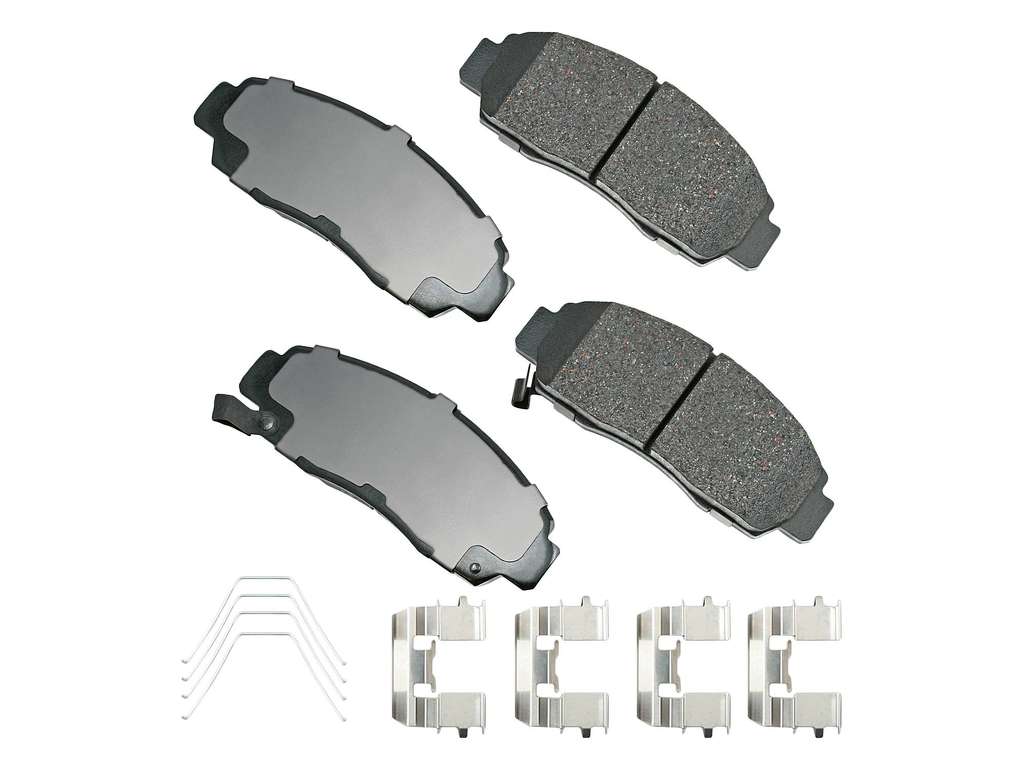 2006-2015 Honda Civic Disc Brake Pad Set - Front (Akebono)