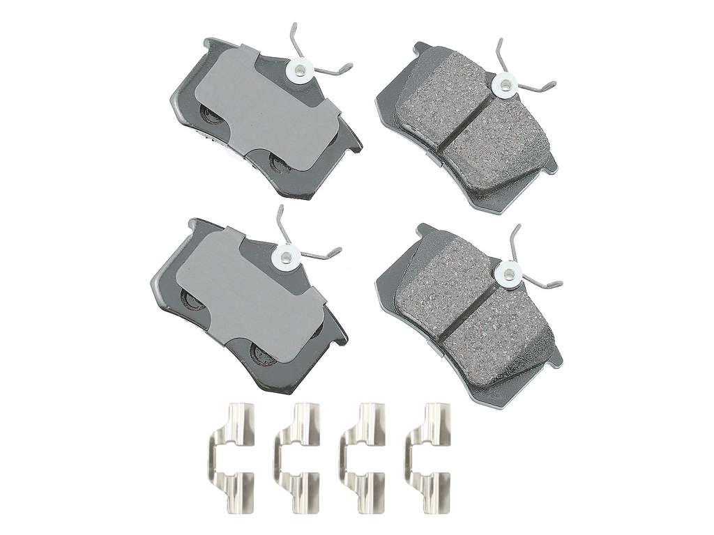 1998-2004 Audi A6 Disc Brake Pad Set - Rear (Akebono)