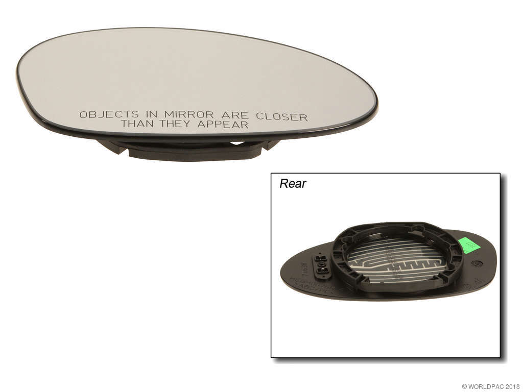 2003-2008 BMW Z4 Side/Door Mirror Glass - Right (Genuine)