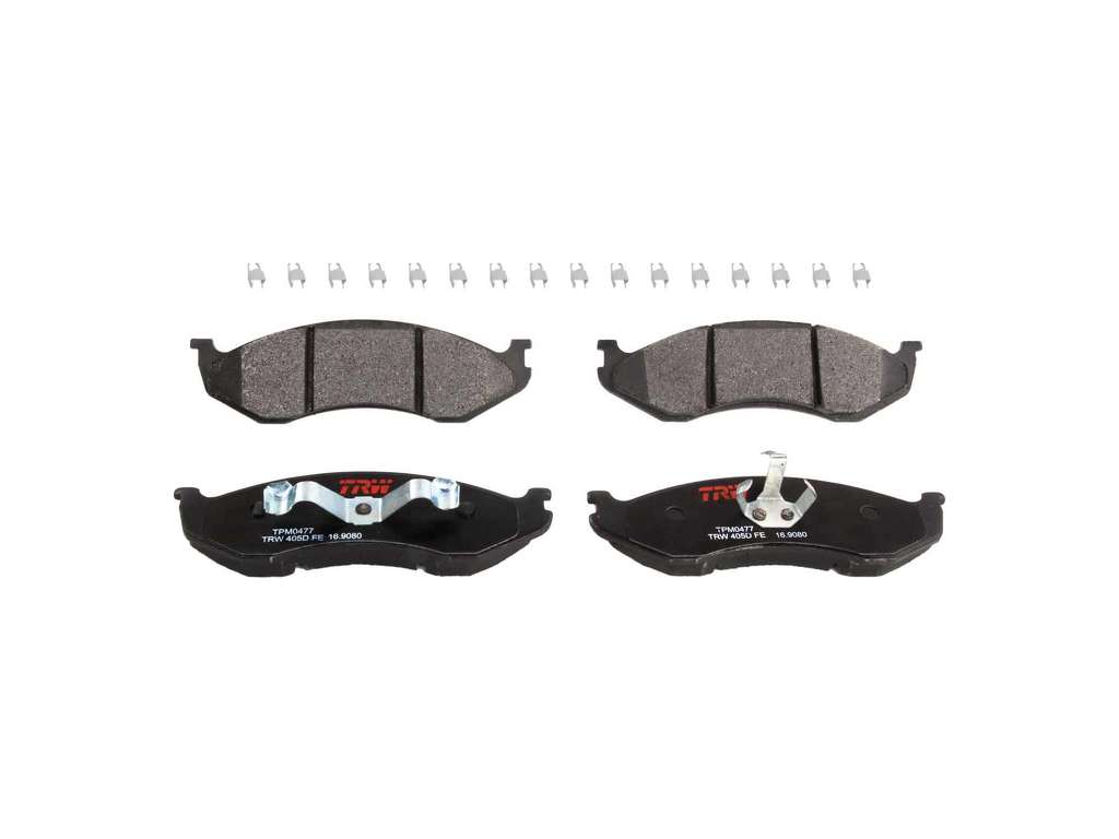 1990-2001 Jeep Cherokee Disc Brake Pad Set - Front (TRW)