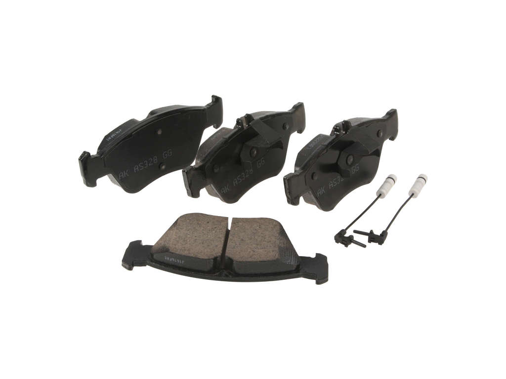 1996-2000 Mercedes-Benz C280 Disc Brake Pad Set - Front (Akebono)