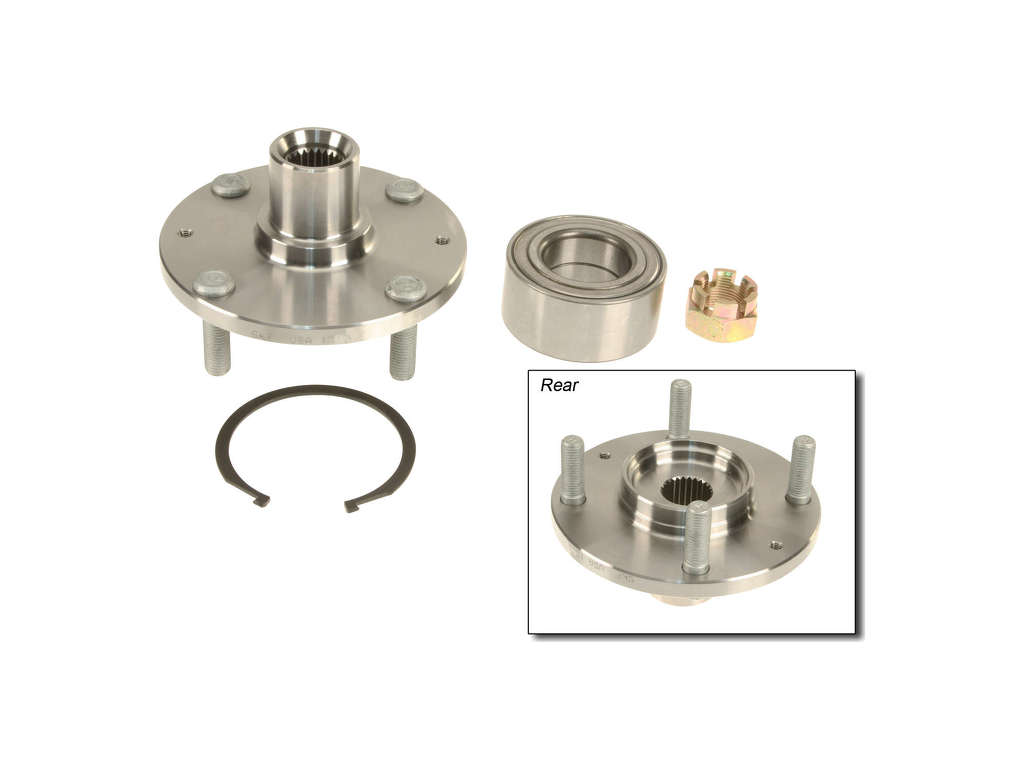 2004-2009 Kia Spectra Wheel Bearing and Hub Assembly - Front (SKF)