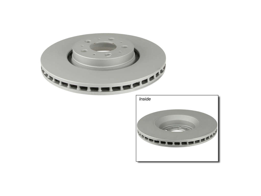 2005-2007 Volvo V70 Disc Brake Rotor - Front (Zimmermann Coated)