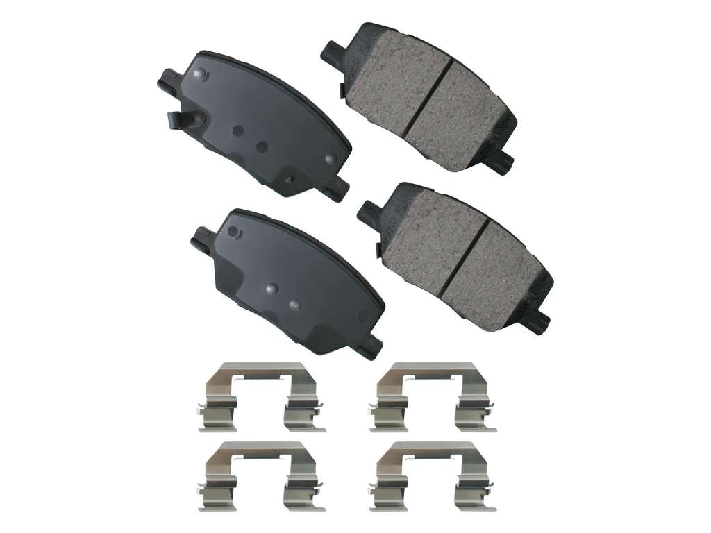 2016-2021 Fiat 500X Disc Brake Pad Set - Front (Akebono)