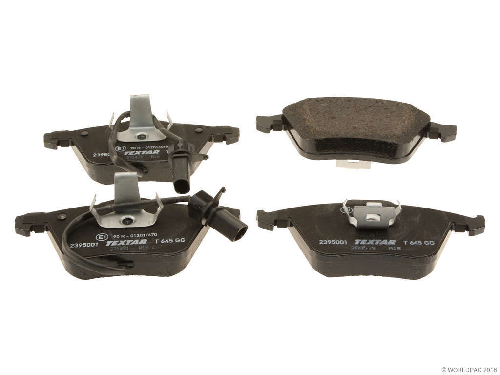 2006-2011 Audi A6 Disc Brake Pad Set - Front (Textar)
