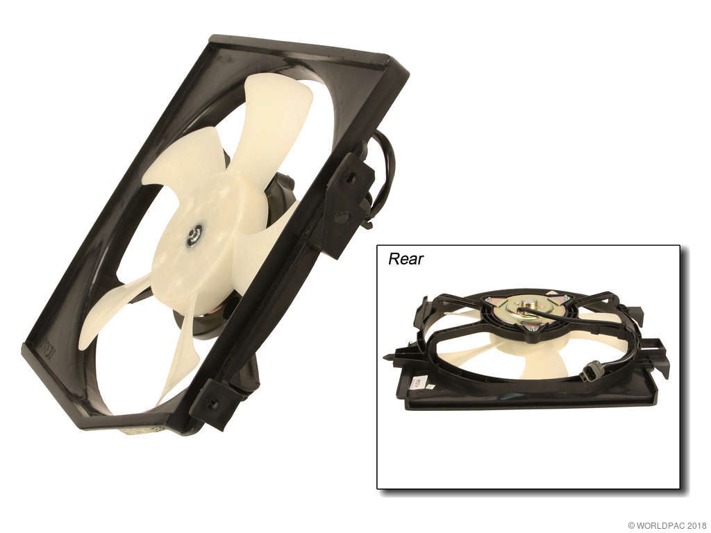 2009-2011 Mazda RX-8 Engine Cooling Fan Assembly (Nissens)