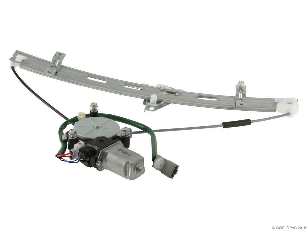 2001-2005 Honda Civic Power Window Motor and Regulator Assembly - Front Left (Genuine)