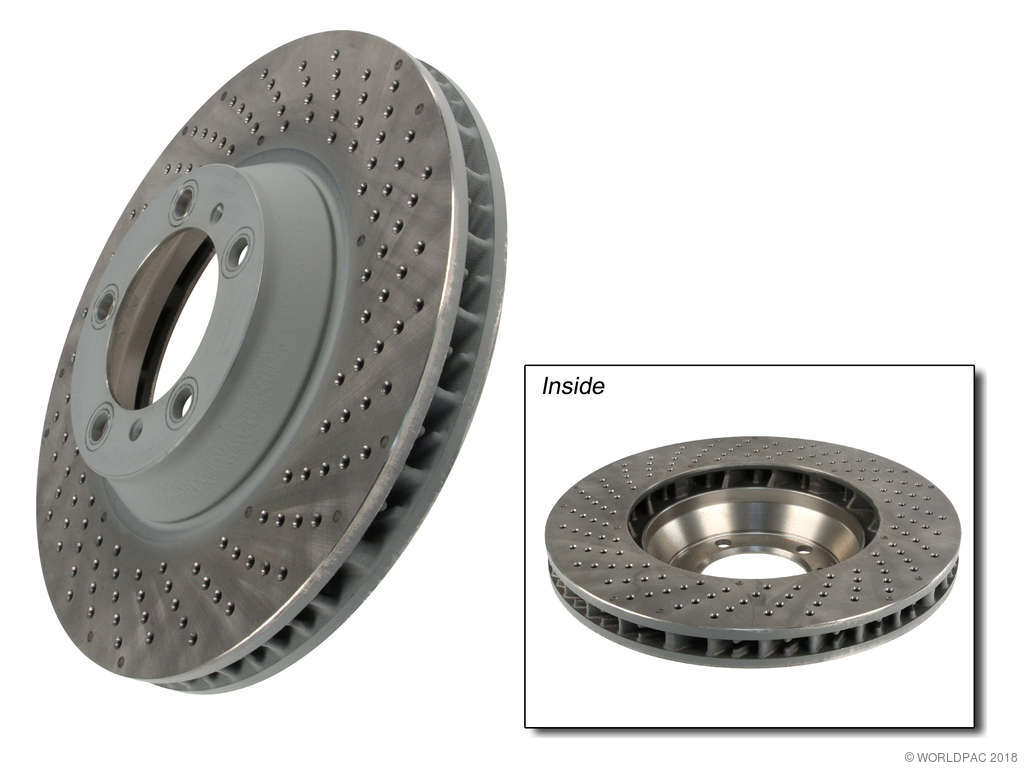 2004-2008 Porsche 911 Disc Brake Rotor - Front Right (Sebro)