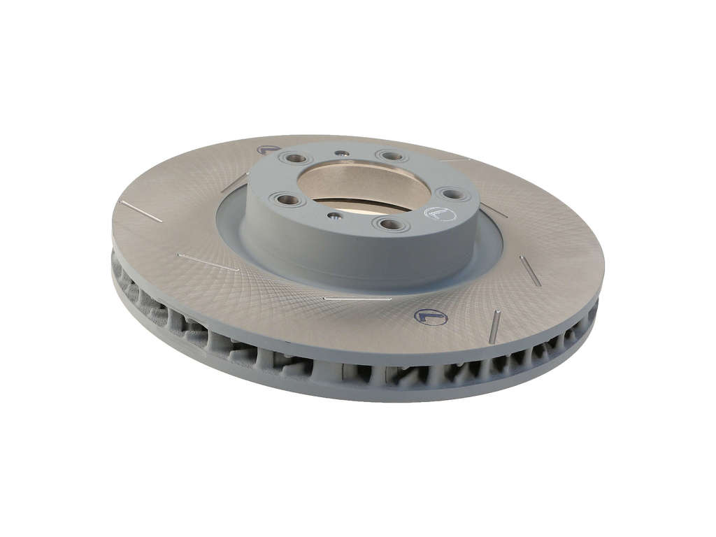 2017-2022 Porsche Panamera Disc Brake Rotor - Front Left (Zimmermann Coated)
