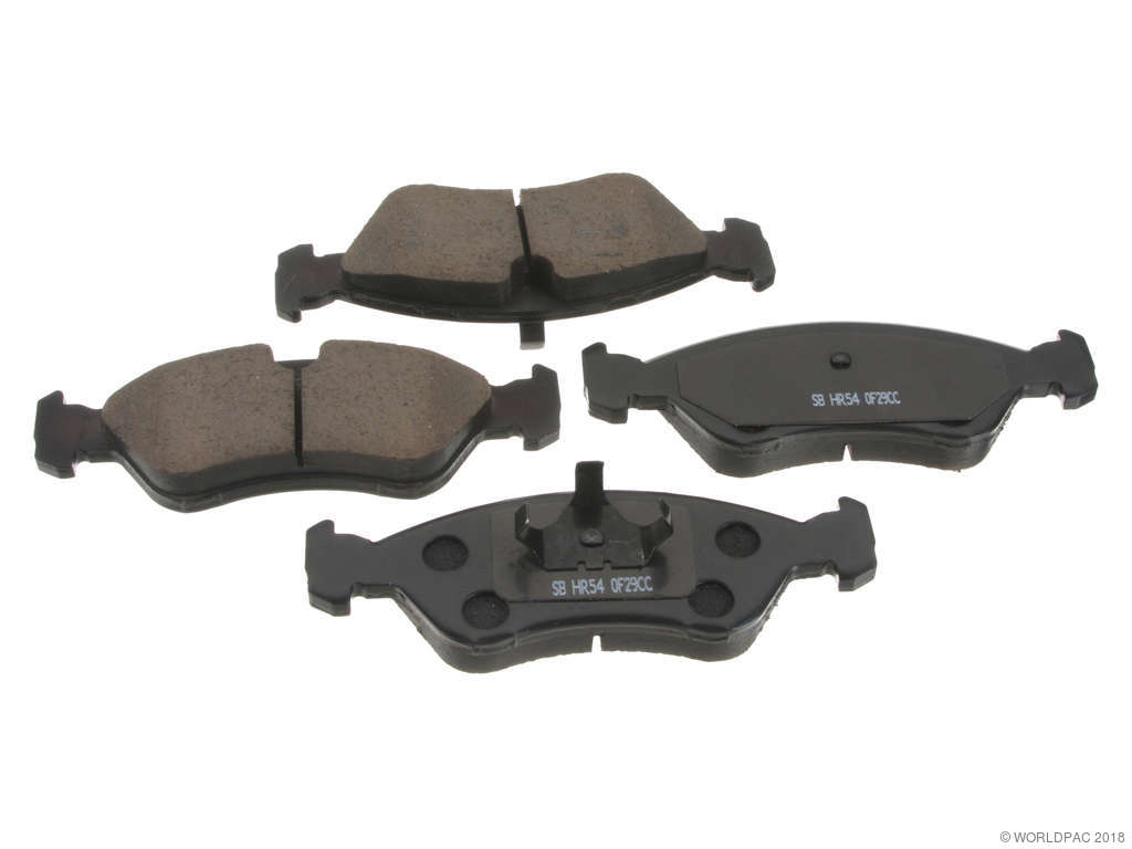 1999-2002 Daewoo Lanos Disc Brake Pad Set - Front (Sangsin)