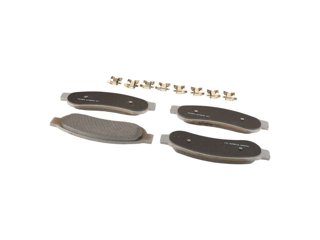 2011-2014 Ford F-550 Super Duty Disc Brake Pad Set - Rear (Wagner Brake)