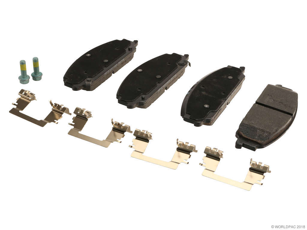 2015-2016 Chevrolet Caprice Disc Brake Pad Set - Front (ACDelco)