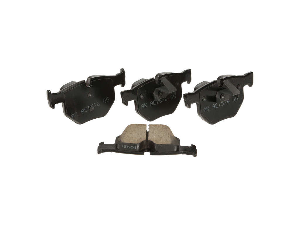 2008-2019 BMW X6 Disc Brake Pad Set - Rear (Akebono)