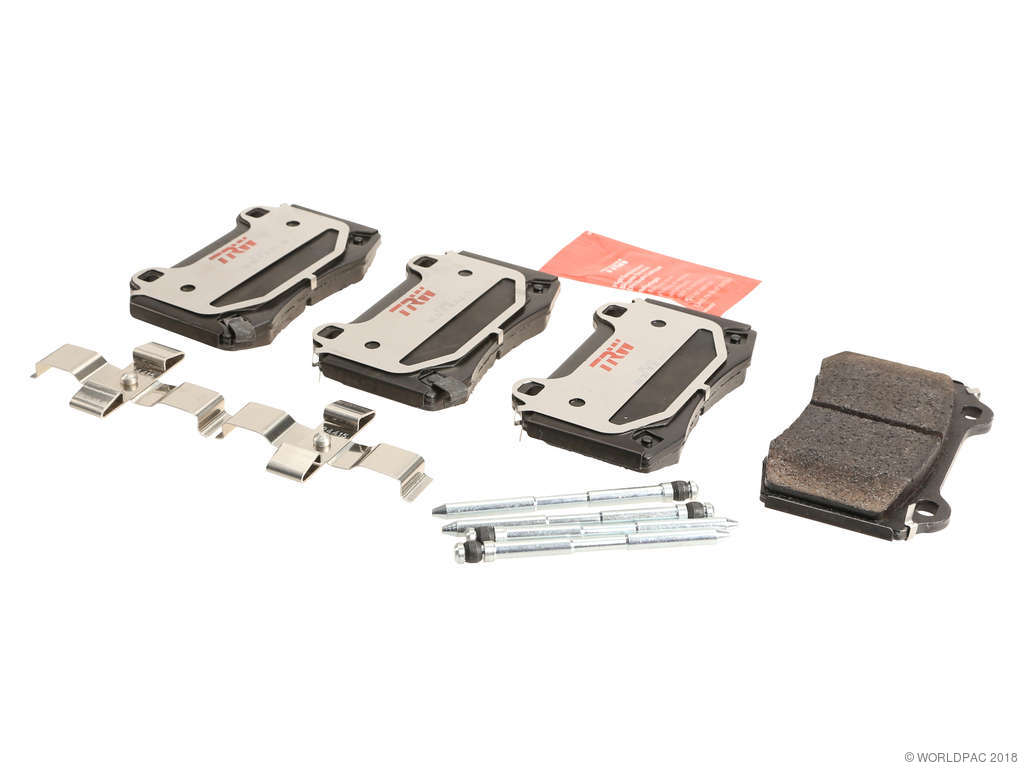 2010-2016 Hyundai Genesis Coupe Disc Brake Pad Set - Rear (TRW)