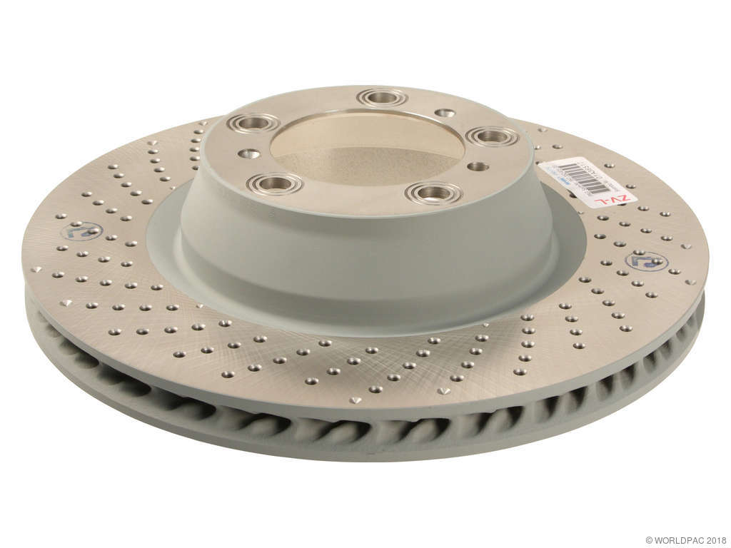 2012-2013 Porsche 911 Disc Brake Rotor - Rear Right (Original Equipment)
