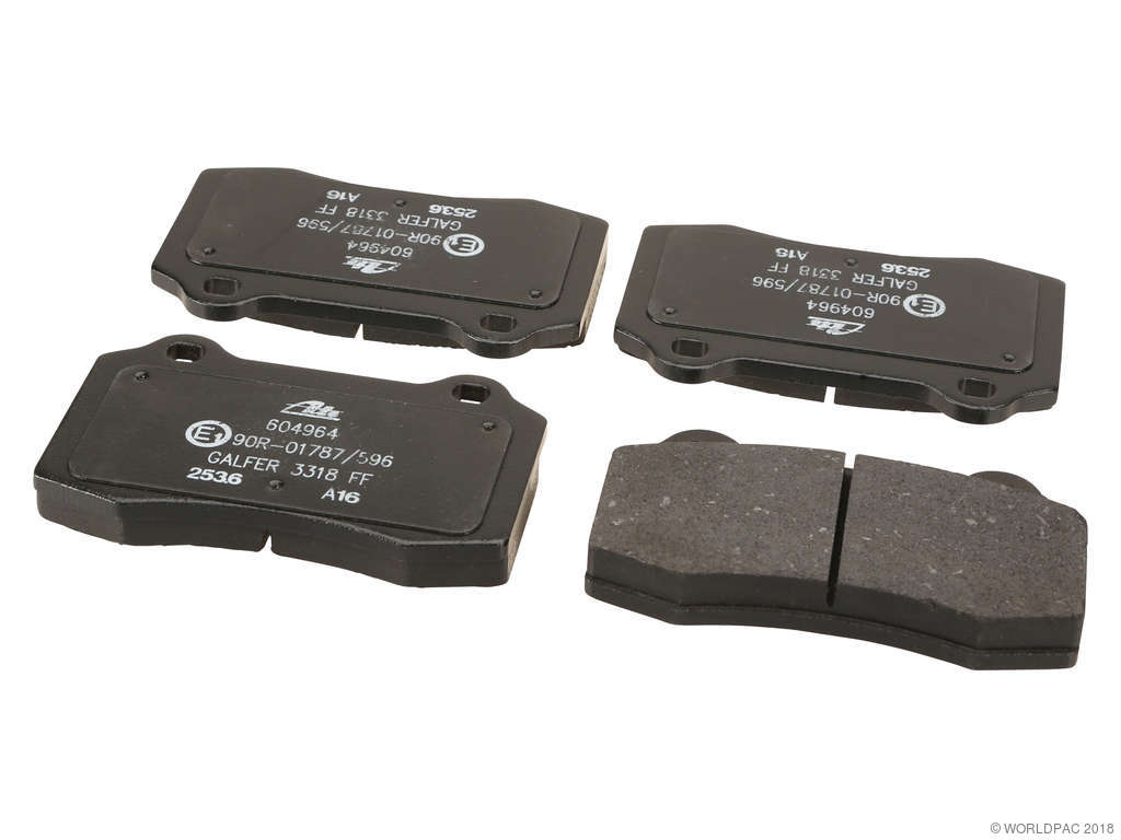2003-2006 Jaguar XK8 Disc Brake Pad Set - Rear (ATE)