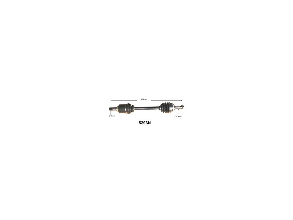 2004-2006 Scion xA CV Axle Assembly - Front Left (Autopart International)
