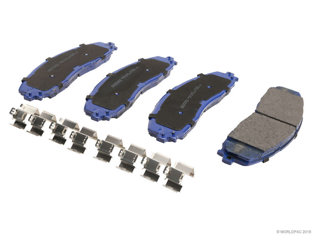 2013-2022 Ford F-350 Super Duty Disc Brake Pad Set - Front (Motorcraft)