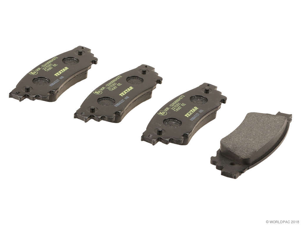 2015-2017 Lexus NX200t Disc Brake Pad Set - Rear (Textar)
