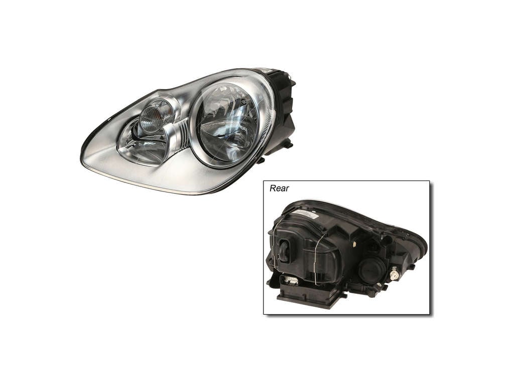 2003-2006 Porsche Cayenne Headlight Assembly - Left (Valeo)