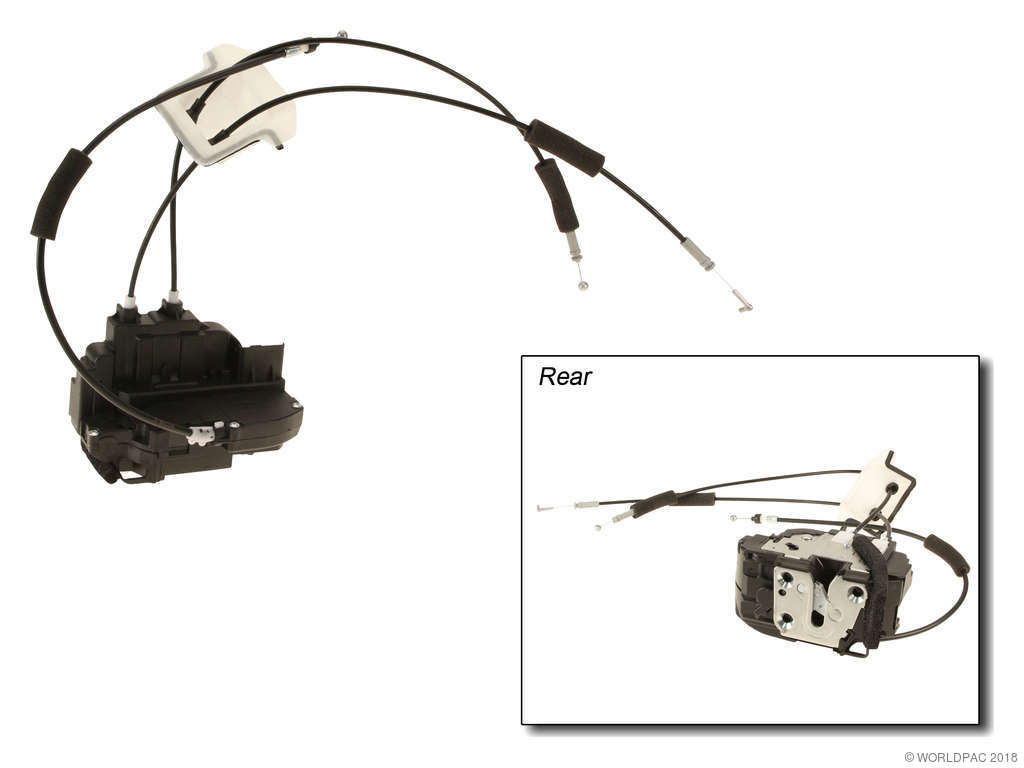 2005-2007 Nissan Murano Door Latch Assembly - Front Right (Dorman)