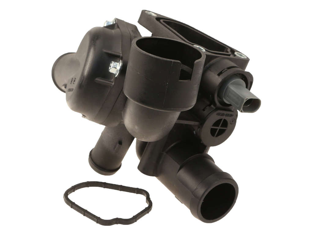 2004-2006 Porsche Cayenne Engine Coolant Thermostat / Water Outlet Assembly (Autopart International)