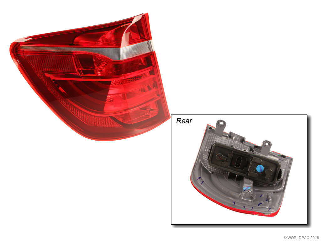 2011-2017 BMW X3 Tail Light Assembly - Left (Genuine)