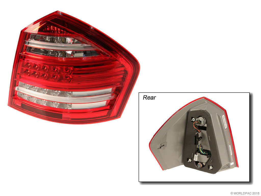 2009-2012 Mercedes-Benz GL550 Tail Light Lens - Right Upper (Genuine)