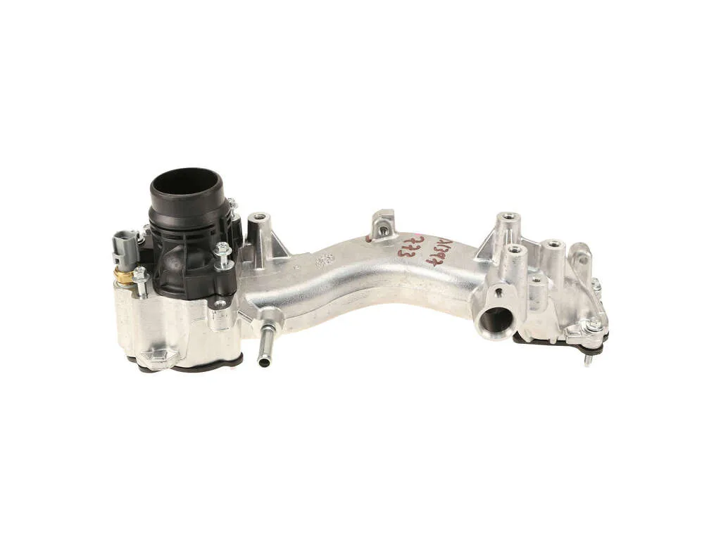 2015-2016 Ford F-350 Super Duty Engine Coolant Thermostat / Water Outlet Assembly (Genuine)