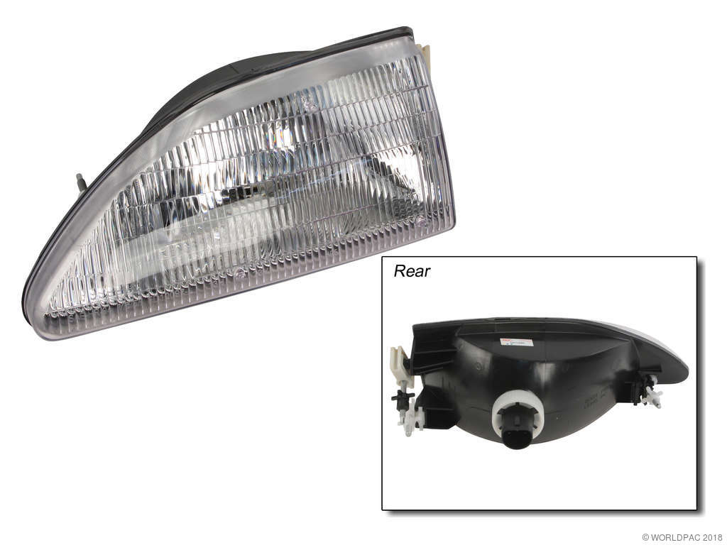 1994-1998 Ford Mustang Headlight Assembly - Left (VAIP - Vision Lighting)