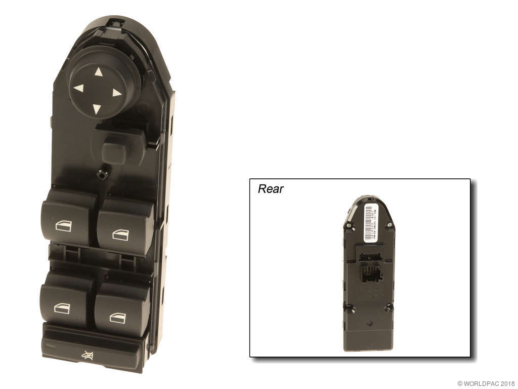 2004-2010 BMW X3 Door Window Switch - Front Left (Genuine)
