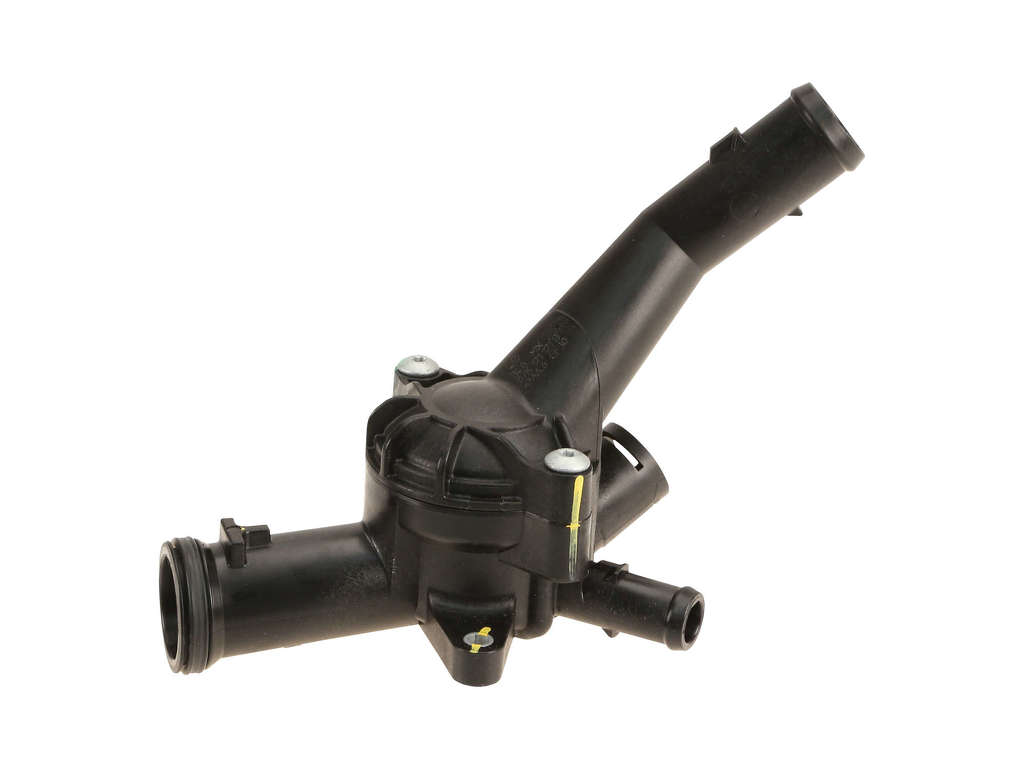 2006-2009 Volkswagen Rabbit Engine Coolant Thermostat / Water Outlet Assembly (Vaico)