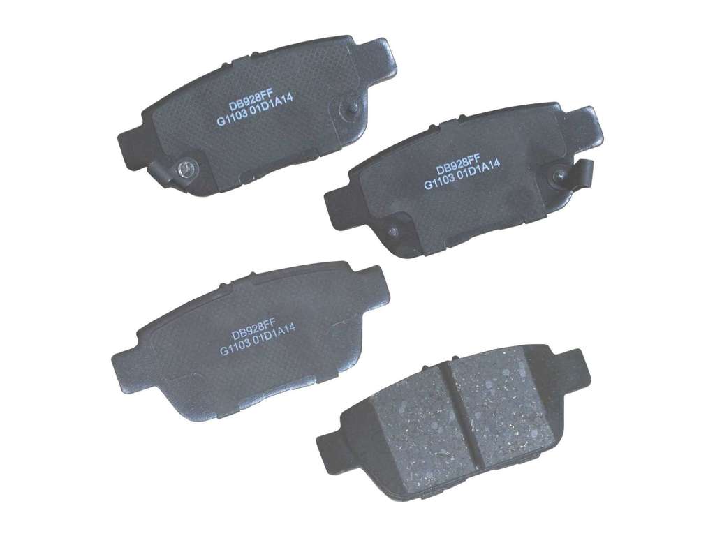 2006-2014 Honda Ridgeline Disc Brake Pad Set - Rear (CARQUEST)