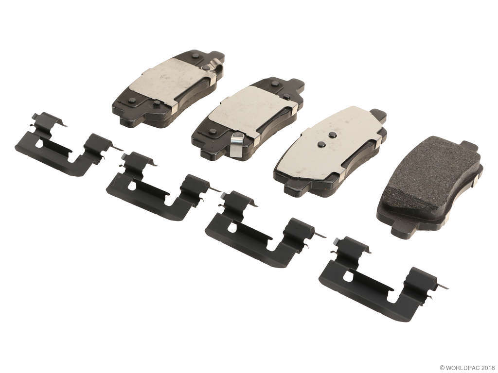 2013-2016 Cadillac ATS Disc Brake Pad Set - Rear (ACDelco)
