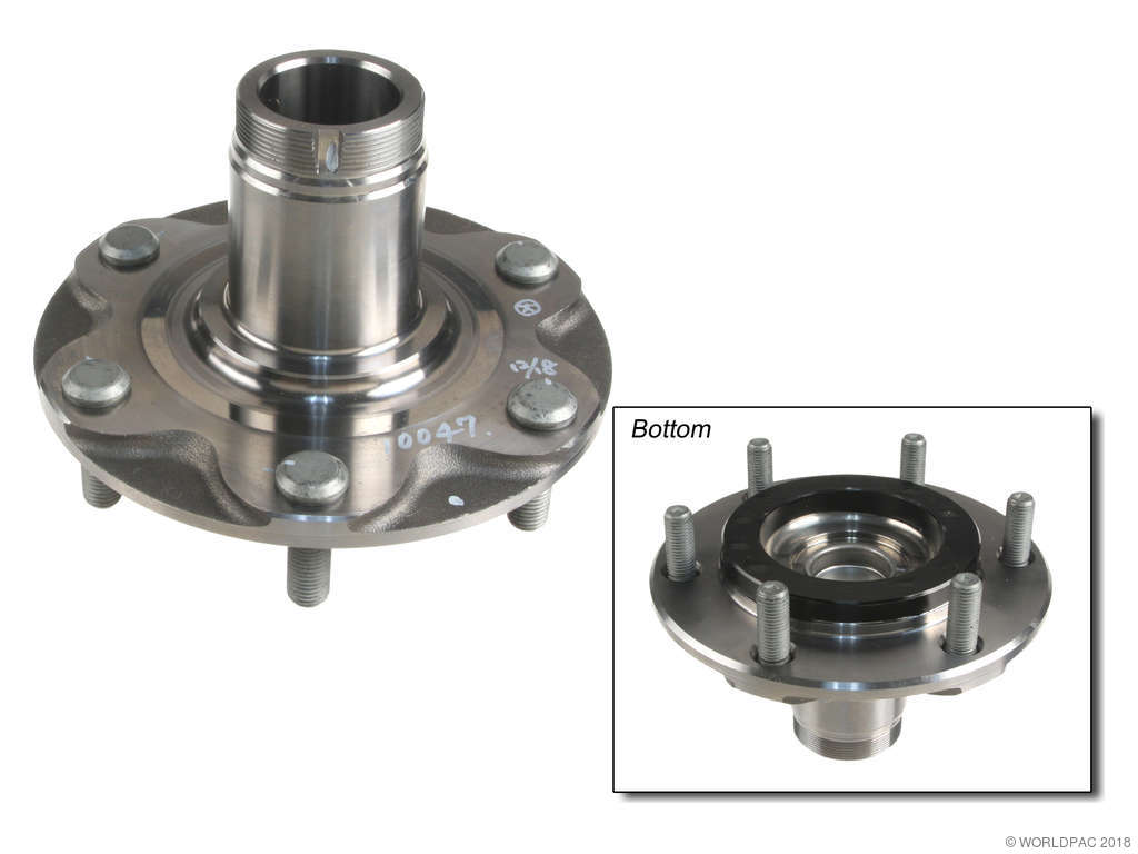 2001-2007 Toyota Sequoia Wheel Bearing and Hub Assembly - Front (Genuine)