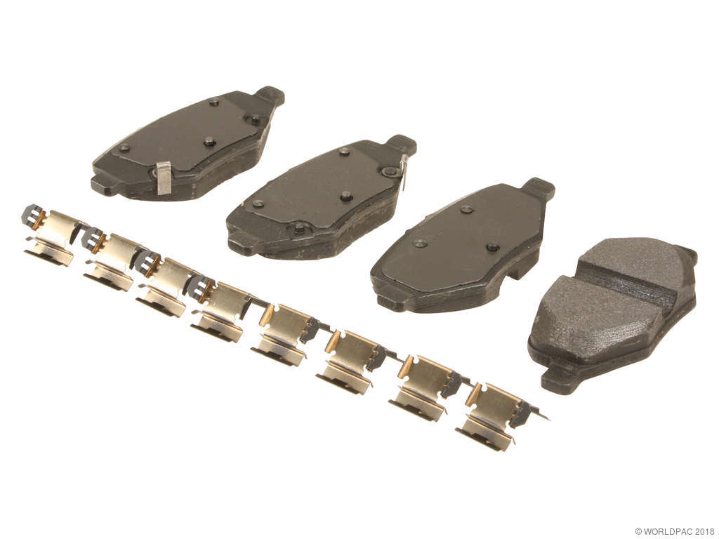 2013-2017 Ford Police Interceptor Utility Disc Brake Pad Set - Rear (Motorcraft)