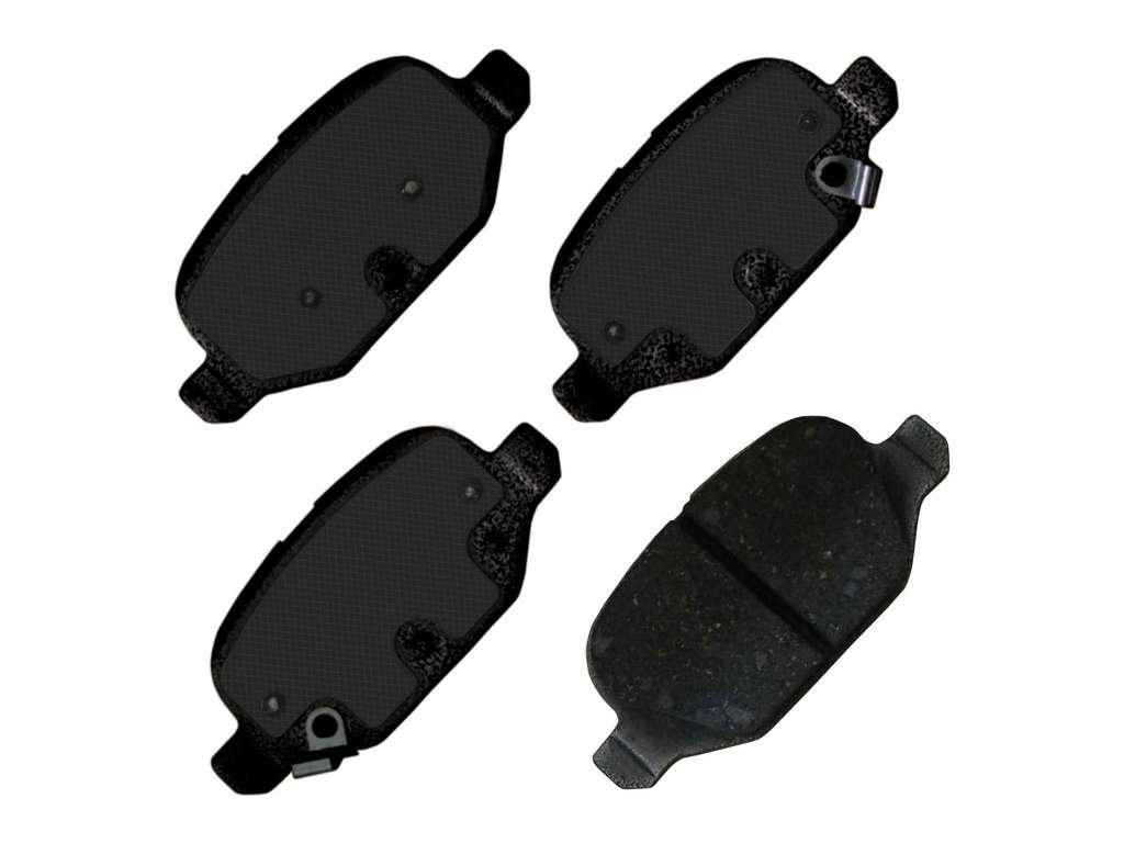 2018-2019 Fiat 500 Disc Brake Pad Set - Rear (Mopar)