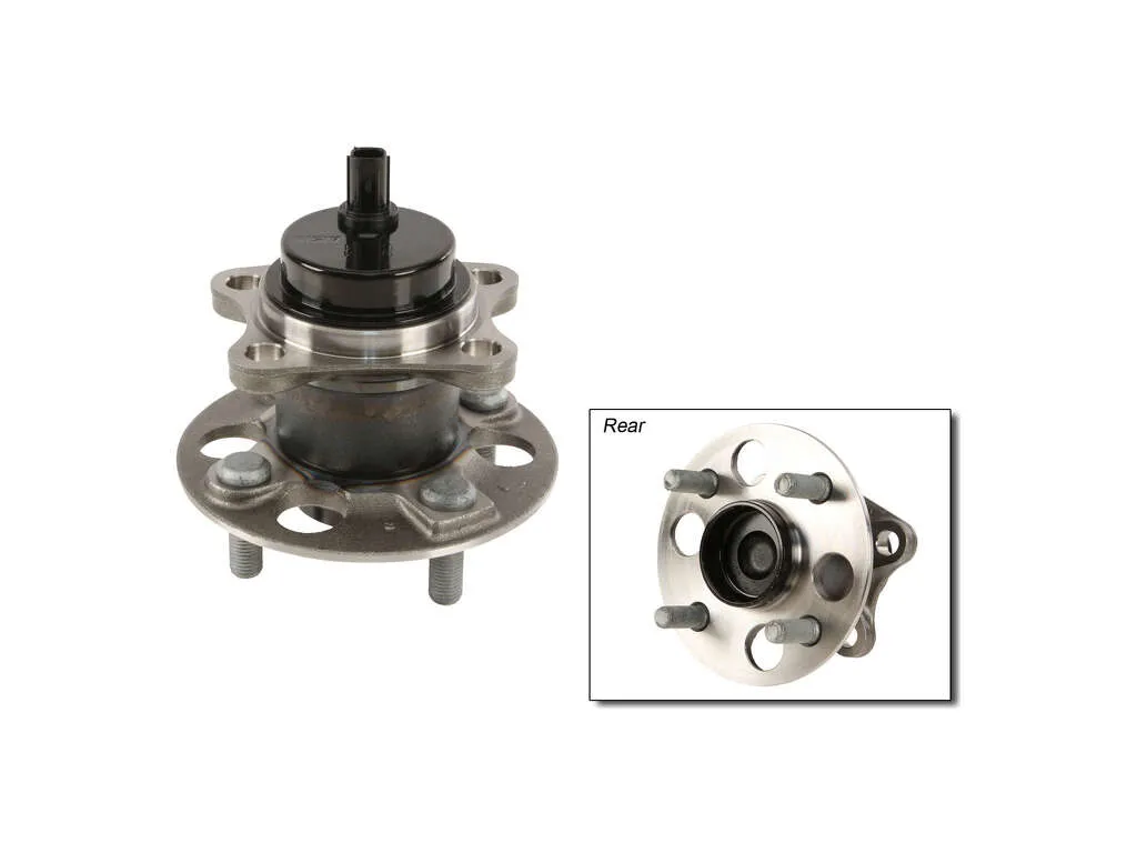 2006-2014 Toyota Yaris Wheel Bearing and Hub Assembly - Rear (Koyo)