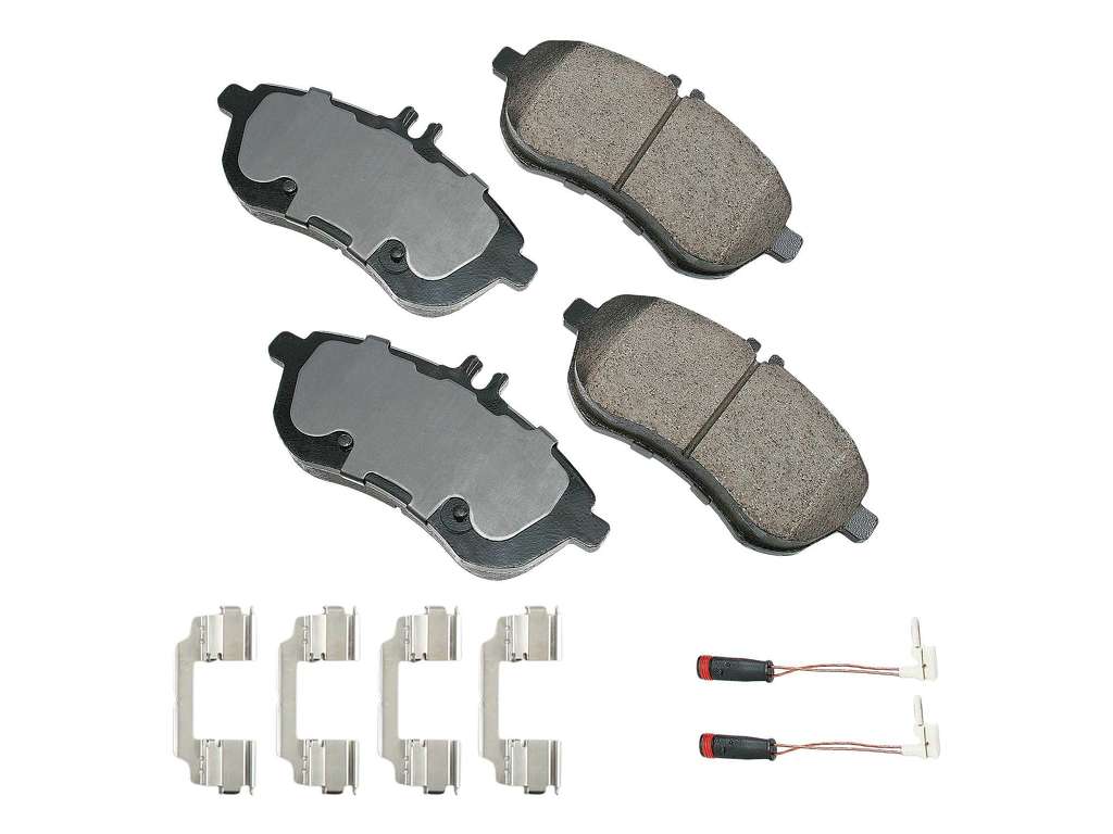 2008-2012 Mercedes-Benz C300 Disc Brake Pad Set - Front (Akebono)