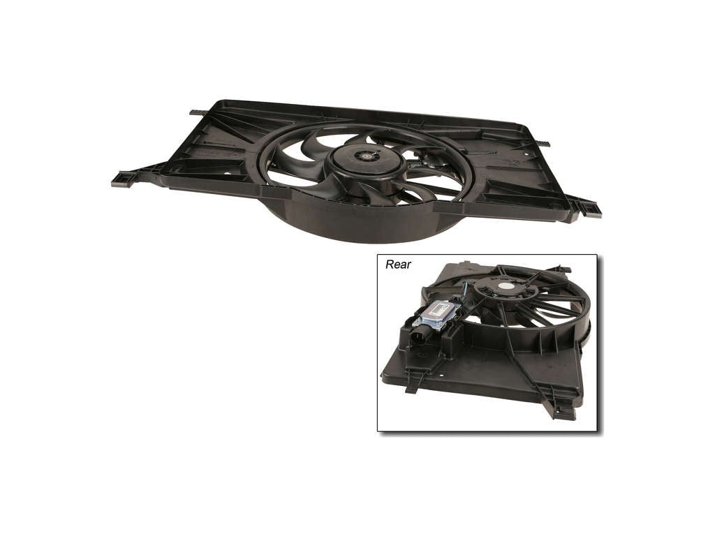 2012-2018 Ford Focus Engine Cooling Fan Assembly (Autopart International)